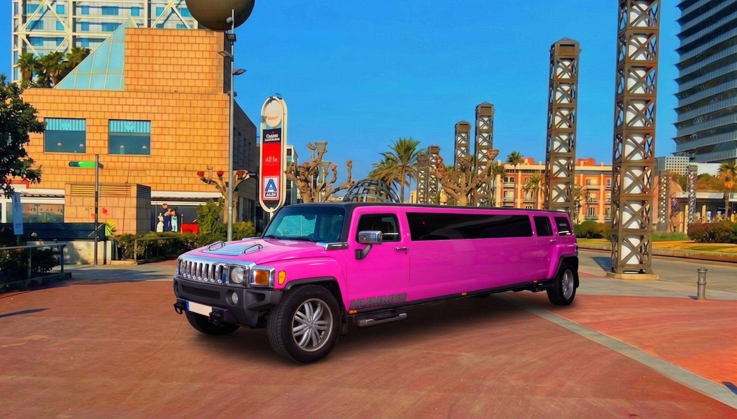 Limusina Hummer Rosa cabecera ok