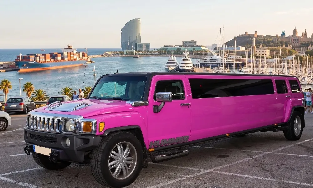 Tour en limusin Hummer rosa Tour en limusin Hummer rosa